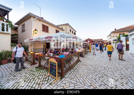 Nin, one of the smallest towns in Croatia. It has rich history as one of capitals of Croatia in the past. Stock Photo