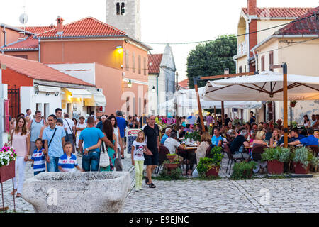 Nin, one of the smallest towns in Croatia. It has rich history as one of capitals of Croatia in the past. Stock Photo