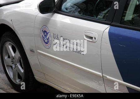 US Customs and Border Protection Department of Homeland Security vehicle. Stock Photo