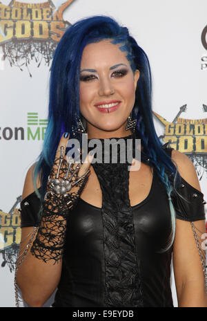 2014 Revolver Golden Gods Award Show  Featuring: Guest Where: Los Angeles, California, United States When: 23 Apr 2014 Stock Photo