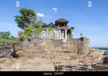 Pura Tanah Lot temple, Bali, Indonesia Stock Photo