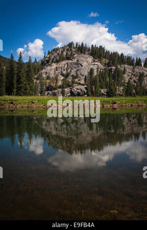 Slough Creek Trail, Yellowstone National Park, Wyoming. Copyright Dave Walsh 2014. Stock Photo