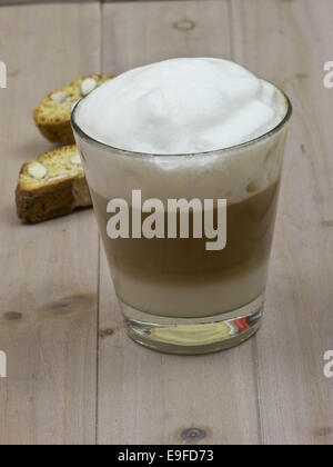 Latte Macchiato Stock Photo
