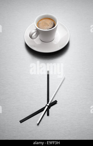 Express yourself espresso style. Stock Photo