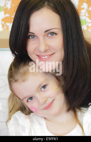 Happiest mother and daughter Stock Photo - Alamy