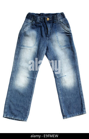 Children's wear - jeans Stock Photo