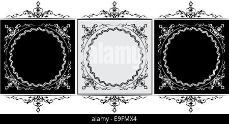 antique frame version Stock Photo