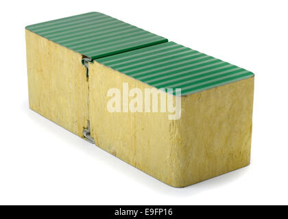 Sandwich panel Stock Photo