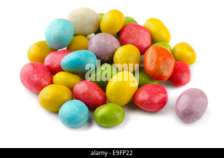 Sugar covered raisin and peanuts Stock Photo