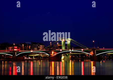 Bridges in Frankfurt at Main Stock Photo