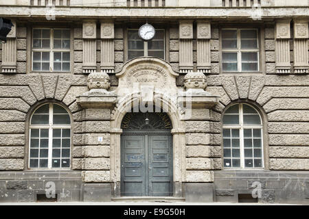 Old main-telegraph office in Berlin, Germany Stock Photo