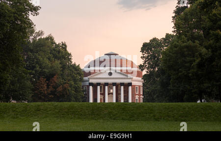 Rotunda at University of Virginia Stock Photo