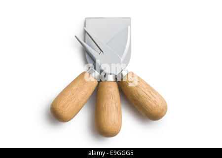 the set of cheese knives Stock Photo
