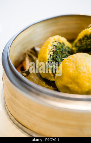 Traditional Chinese snack vegetable roll Stock Photo