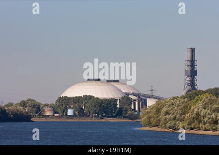 Moorburg hard-coal-fired power plant, Hamburg, Hamburg, Germany Stock Photo