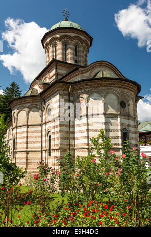 Cozia Monastery built by Mircea the Elder in 1388 in Calimanesti, Romania. Stock Photo