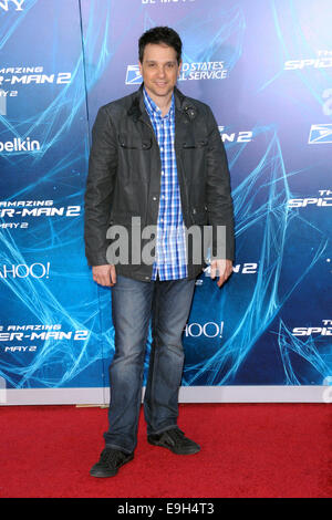 The Amazing Spider-Man 2 New York Premiere  - Red Carpet Arrivals  Featuring: Ralph Macchio Where: New York City, New York, United States When: 24 Apr 2014 Stock Photo