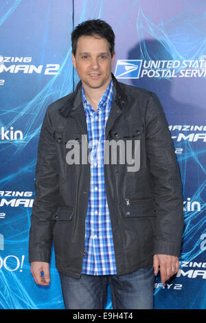 The Amazing Spider-Man 2 New York Premiere  - Red Carpet Arrivals  Featuring: Ralph Macchio Where: New York City, New York, United States When: 24 Apr 2014 Stock Photo