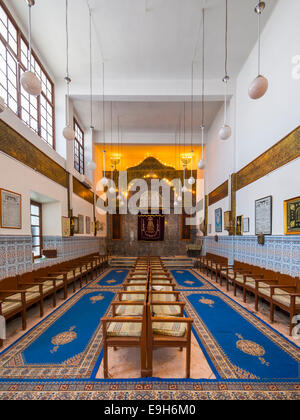 Alzama Synagogue, Derb Saka, Medina, Marrakech, Marrakech-Tensift-Al Haouz, Morocco Stock Photo
