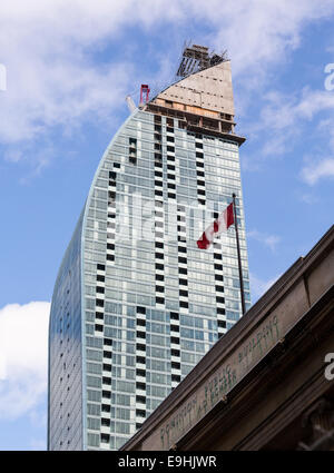 Modern high rise office building Toronto Stock Photo