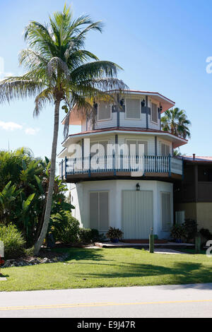 Property on the Retta Esplanade in Punta Gorda FL Stock Photo