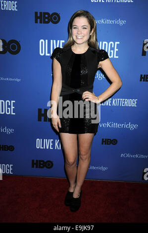 New York, USA. 27th Oct, 2014. Lenay Dunn attends the 'Olive Kitteridge' New York Premiere at SVA Theater on October 27, 2014 in New York City/picture alliance Credit:  dpa picture alliance/Alamy Live News Stock Photo