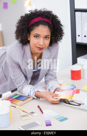 Portrait of female interior designer Stock Photo