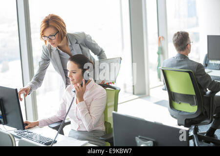 Business people working in office Stock Photo