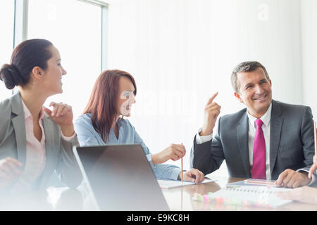 Business meeting in boardroom Stock Photo