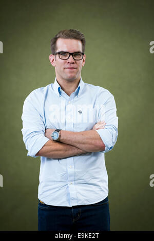 British political journalist, author and contemporary historian David Torrance at the Edinburgh International Book Festival. Stock Photo