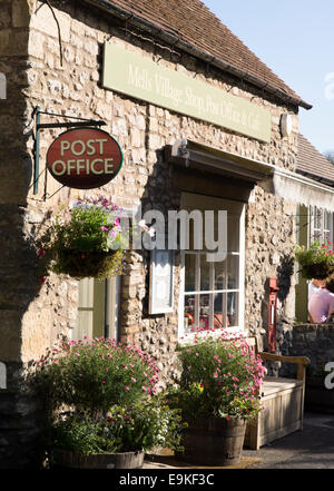 Mells a village in the Somerset Countryside England UK Village shop Post Office and Cafe Stock Photo