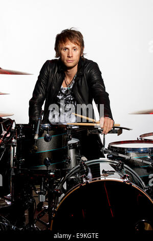 Drummer, Dom Howard of Muse Stock Photo