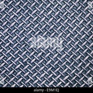 Blue woven straw texture for background Stock Photo
