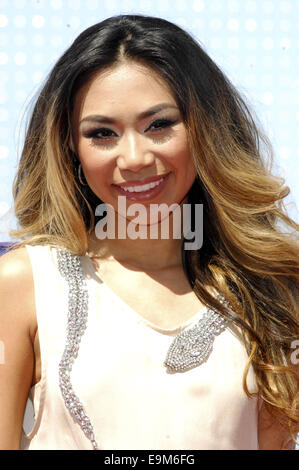 Radio Disney Music Awards 2014  Featuring: Jessica Sanchez Where: Los Angeles, California, United States When: 27 Apr 2014 Stock Photo