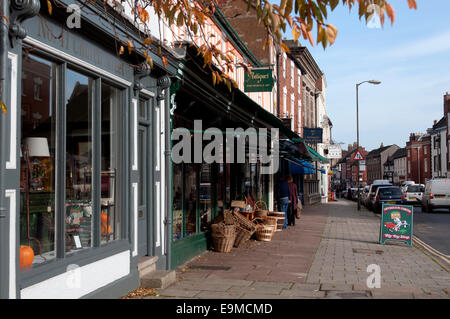 Church Street, Ashbourne, Derbyshire, England, UK Stock Photo