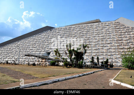 National theater Claudio Santoro,  Brasilia, Brazil Stock Photo