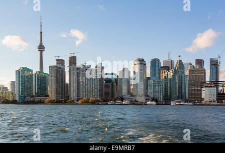 Ferry Terminal in Toronto on Lake Ontario Stock Photo