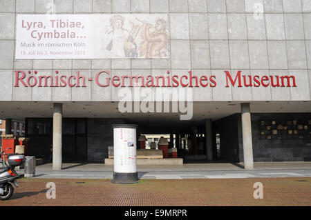 Roman-Germanic Museum, Cologne, Germany Stock Photo