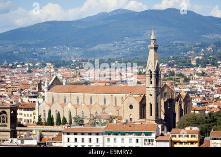 Santa Maria Novella Florence Italy Stock Photo