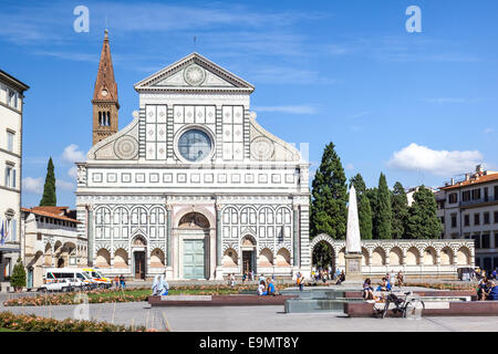 Santa Maria Novella Florence Italy Stock Photo