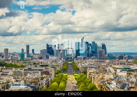 La Défense, Paris Stock Photo