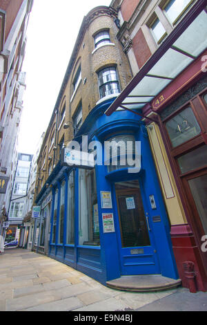 Location for Leaky Cauldron in Harry Potter Film Stock Photo