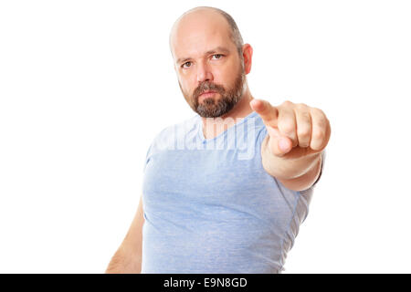 man with beard Stock Photo