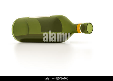 red wine bottle Stock Photo