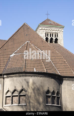 Luther church in Bochum, Germany Stock Photo