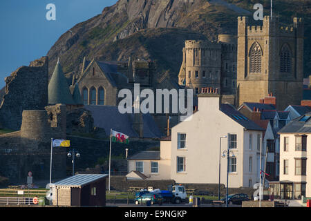 Castle / University / St Michaels church - Aberystwyth Wales UK