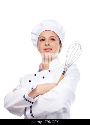 Chef with arms crossed Stock Photo