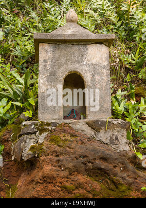 88 Buddhist temples at Lawai Valley Kauai Stock Photo