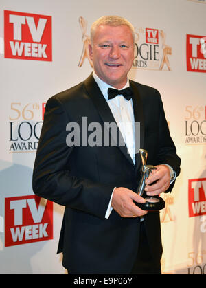 2014 TV Week Logie Awards held at Crown Casino - Press Room  Featuring: Scott Cam Where: Melbourne, Australia When: 27 Apr 2014 Stock Photo