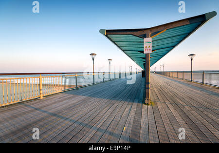 Boscombe Pier at Bournemouth in Dorset